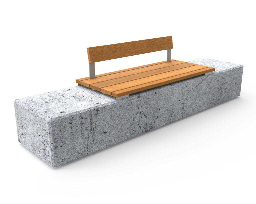 Furnitubes Fortis walltop seating