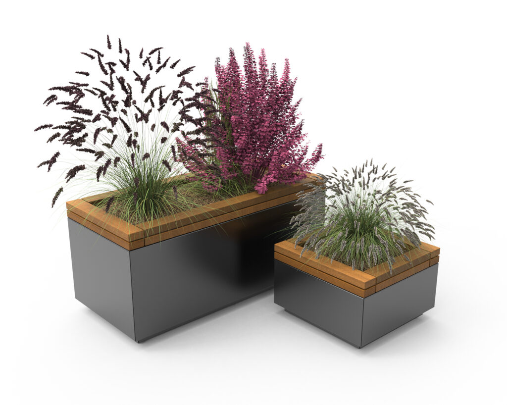 Railroad planter
