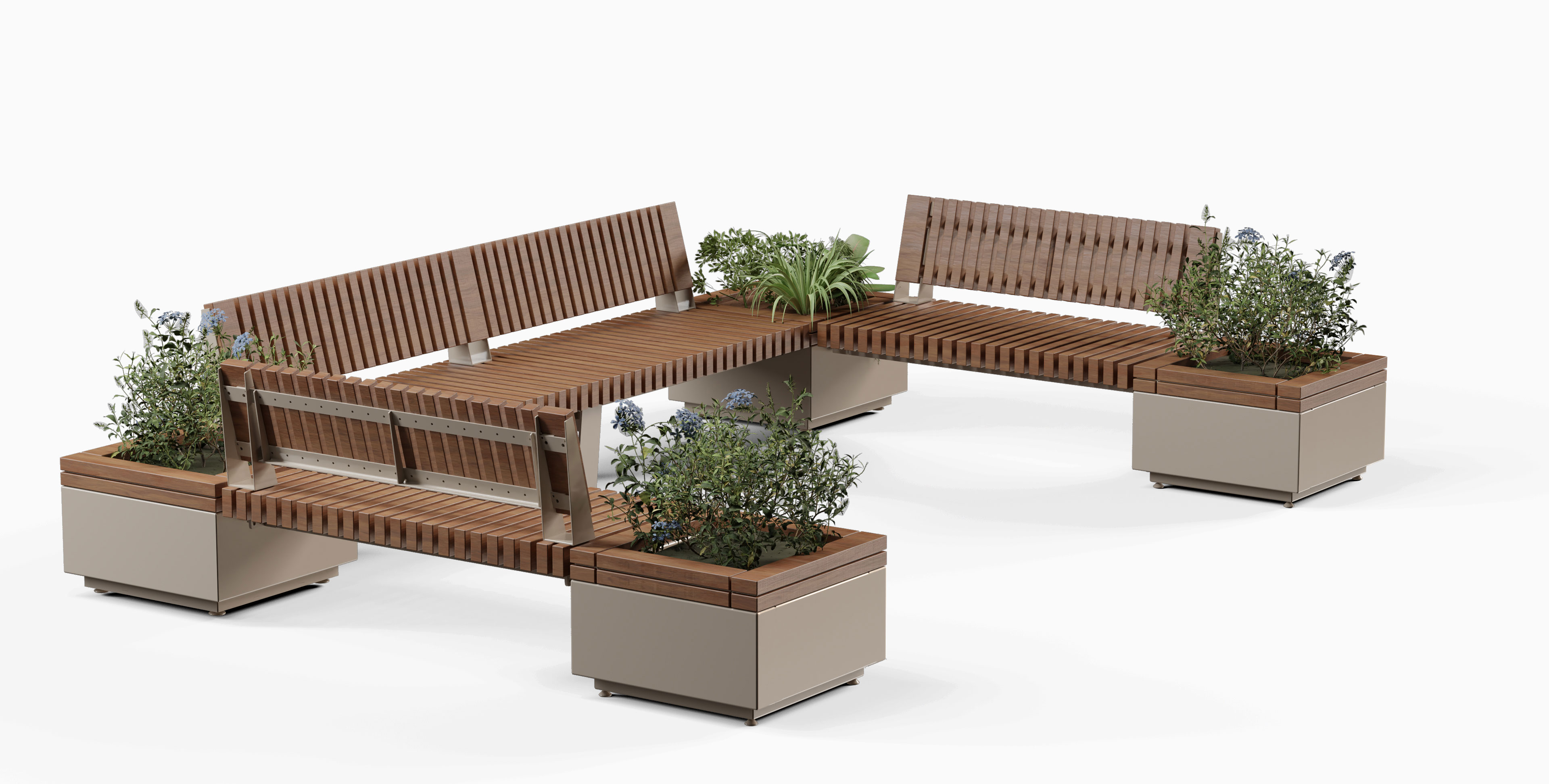 Street furniture design for public spaces Furnitubes
