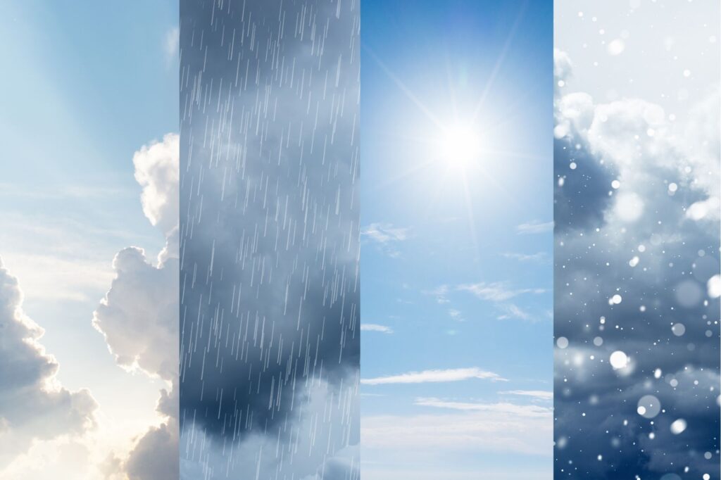 Changing weather patterns